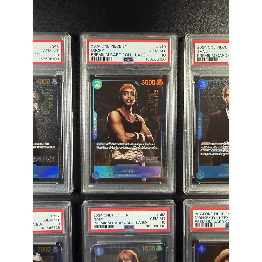 2024 One Piece Premium Card Live Action Set All Cards PSA 10 B1